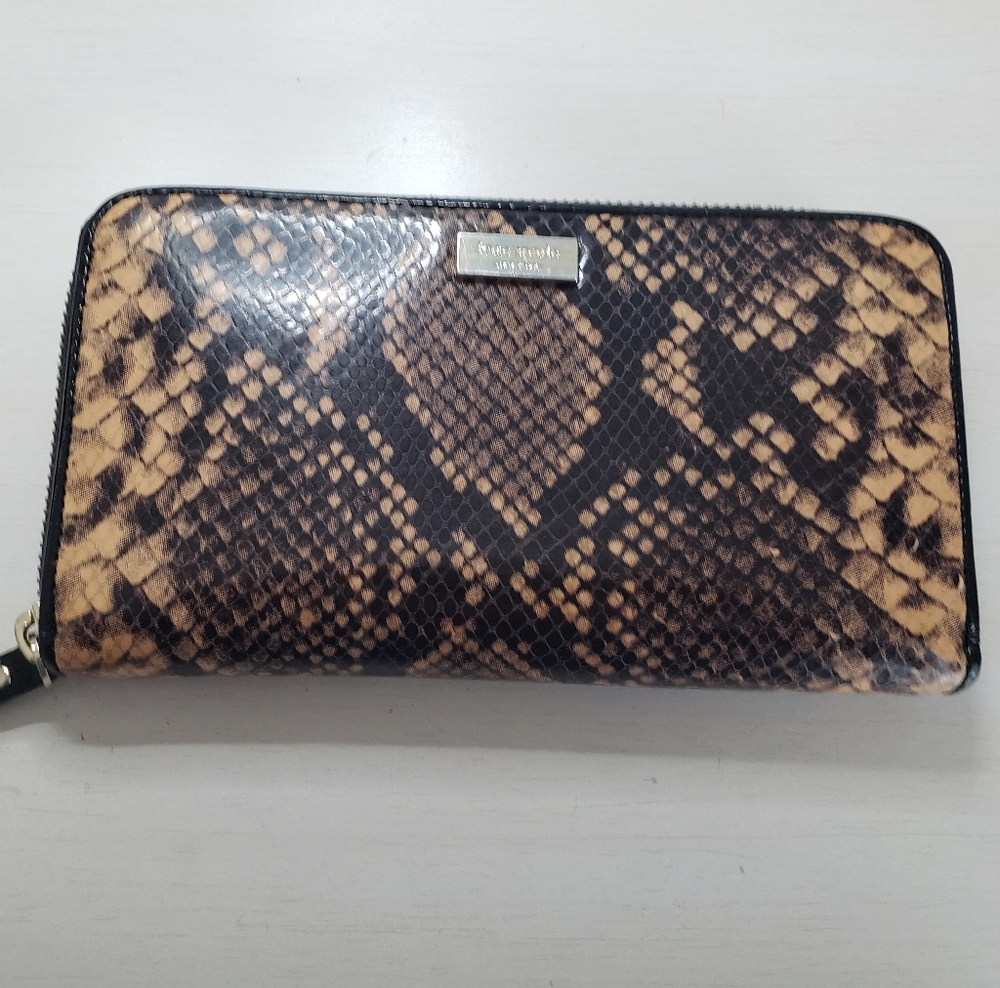 Kate Spade Snake Print Wallet